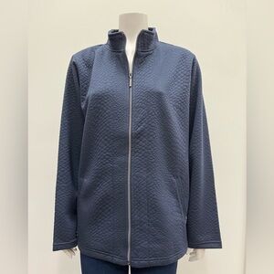 Quilted Navy Jacket
